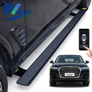 Marchepieds électriques en aluminium Weijia Factory compatibles avec Audi Q7 2019-2025, marchepieds latéraux rétractables automatiques, support OEM ODM - Product Image 1