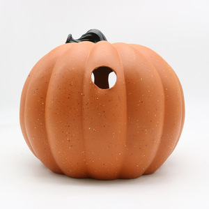 DAMAI Scaring <b>Halloween</b> LED Pumpkin Lantern Tabletop Decoration Props for Holiday Party Glitter Pumpkin <b>Decor</b> - Product Image 4
