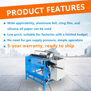 Hướng dẫn sử dụng bộ phim kéo dài cuộn Rewinder đơn trục chính nhôm lá rạch và tua máy - Product Image 2