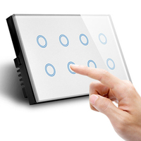 Livolo — prise universelle UK 13A, OEM/ODM, panneau en verre trempé, commutateur Wifi avec Double prise USB, ue 147