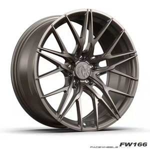 Cerchi in Lega Forgiati Multi-Raggio ad Alte Prestazioni 20 Pollici 5x114.3 PCD Grigio Opaco per Upgrade e Retrofit di Auto Sportive e Berline - Product Image 4