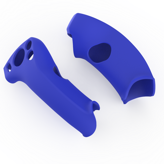 Silicone Handle Grip Cover for PS VR 2 Shock Absorption Anti-scratch Anti-slip Controller Cover for PSVR2 Accessories
