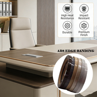 Bande de chantournage polyvalente en ABS, épaisseur de 0,6 mm à 3 mm, largeur de 18 à 60 mm, pour toutes les applications de meubles