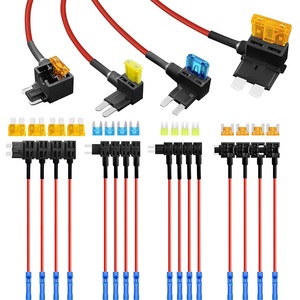 Micro2 Mini Blade Zekering Tap Adapter Ato Atc Atm Apm Zekeringhouder Met 5 Ampère Zekering Voor Auto 'S Vrachtwagens Boten - Product Image 2