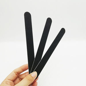 Offre Spéciale noir Ultra-mince Double face lime à ongles Salon d'art des ongles <span class=keywords><strong>tampon</strong></span> à ongles noir sable grain émeri meulage outil de polissage - Product Image 4