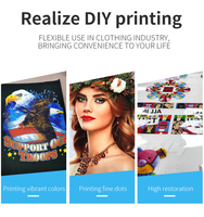 Impresora DTF Artiprint A1 con cabezal de impresión Epson I3200 I1600 XP600 adecuada para fábricas de ropa impresora DTF 1 año de servicio