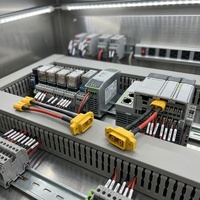 Rangkaian Kabel Harness Kustom OEM, Kabel PVC Berpelindung, Kontak Berlapis Emas, Tahan Tegangan 300V untuk Sistem PLC Otomasi Industri