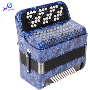 Yinyue 62-Key 72-Bass Accordion Professional Key <b>Pad</b> Portable Musical Instrument For Adult Performance - Product Image 2