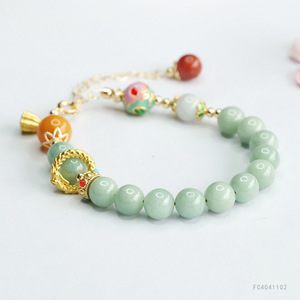 Pulseira de Jadeite Ximang Shinzue 2026, Jade Colorido, Nova, Atacado Direto da Fábrica Chinesa S4041102 - Product Image 3