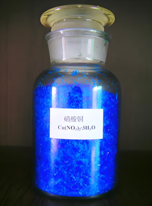Fournisseur professionnel <span class=keywords><strong>de</strong></span> <span class=keywords><strong>nitrate</strong></span> <span class=keywords><strong>de</strong></span> <span class=keywords><strong>cuivre</strong></span> trihydraté Cu(NO3)2 CAS 3251-23-8 CAS 10031-43-3 - Product Image 2
