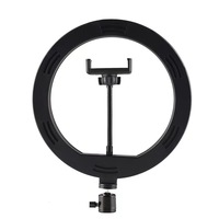 Anneau Lumineux LED Portable et Rechargeable de 10 Pouces (26 cm) pour Selfie avec Trépied pour Téléphone Portable