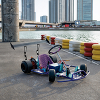 Kart électrique de drift ultra-rapide pour adultes, moteur 3000W, double freinage, châssis XL, certifié EPA, buggy pour usage extérieur, 35V 4x4
