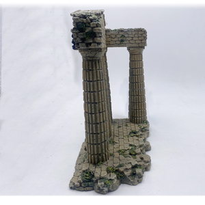 Harsen Romeinse zuil aquariumdecoraties voor visbakken, <span class=keywords><strong>aquarium</strong></span> ornamenten, aquatische grotten, schuilplaatsen - Product Image 2