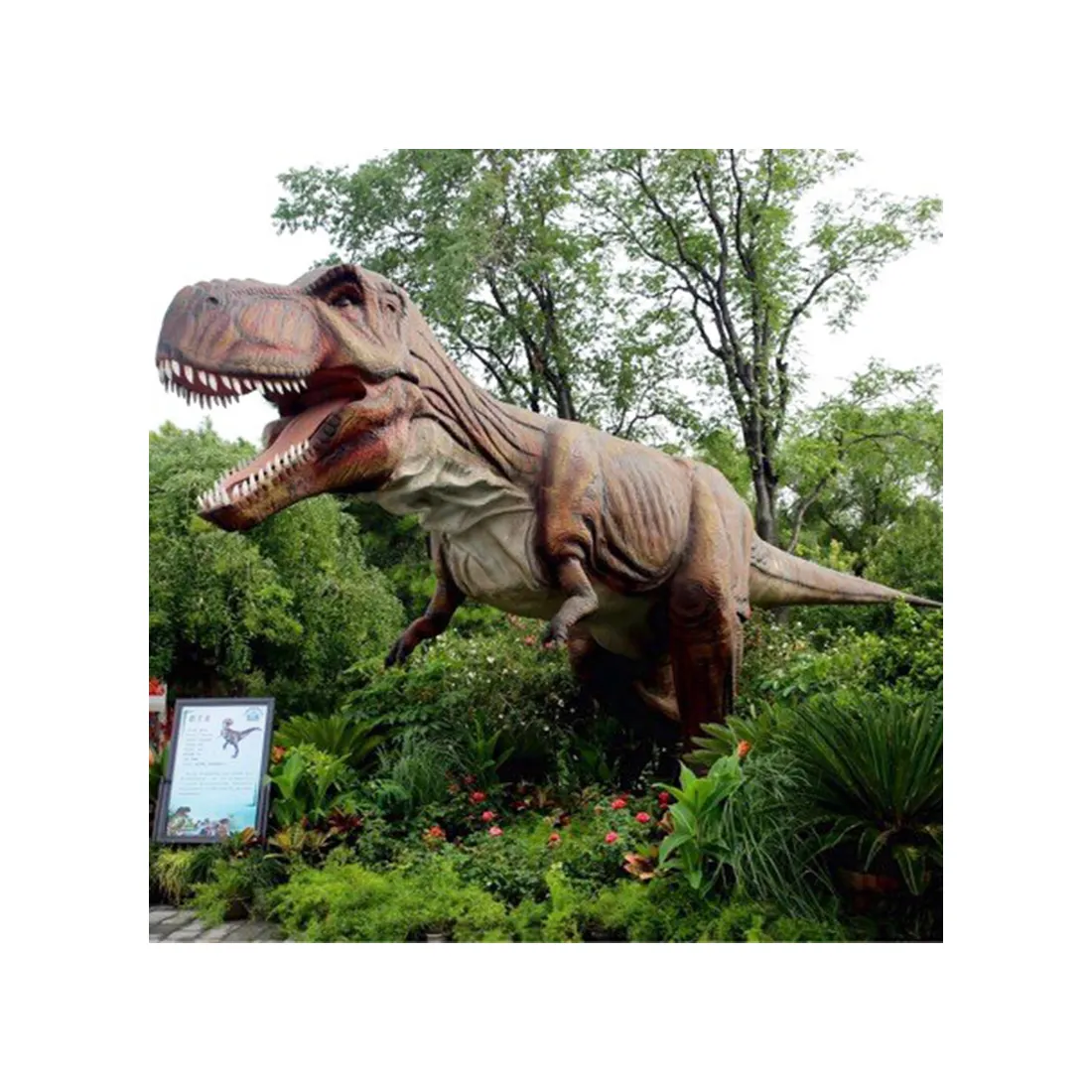 Jingujin a buon mercato dilophosaurus animatronic dinosauri dinosauro animatronics baby pupazzo per il parco