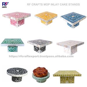 Nouveau design décoratif fait à la main, incrustation d'os, support de gâteau, grossiste, accessoires de cuisine, outils de gâteau, support de gâteau - Product Image 6