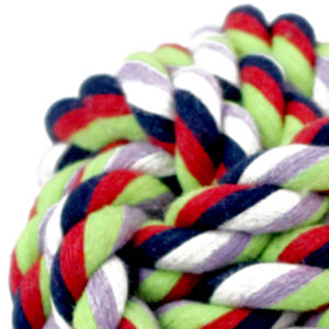 Juguete de Cuerda de Algodón de 5 cm de Colores Mezclados, Duradero e Interactivo, con Sonido, para Perros y Gatos, Empaquetado en Bolsa - Product Image 5