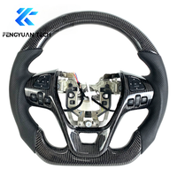 Volant sport en cuir et fibre de carbone forgée avec LED chauffantes personnalisées pour Ford Explorer ST 2022 2017 2021 2022 2015 2020