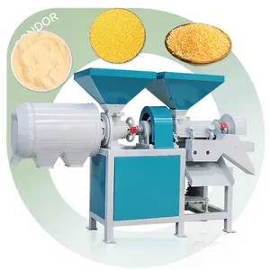 Maize Milling Corn Peel Posho Mill Home Size Cornmeal Make Machine and Slag for Sale in Uganda Price