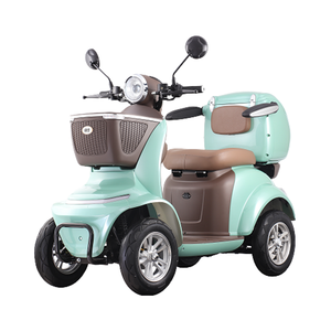 Smart Outdoor 4-wielige Elektrische Scootmobiel 1000W Power 48V Spanning Open Lichaam Voor Volwassenen En Gehandicapte Eec Gecertificeerd