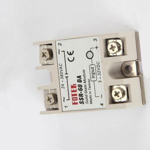 OKN1205-4 60A โซลิดสเตทรีเลย์ SSR 60DA DC ไปยัง AC CONTROL 3 32VDC 24 380VAC การสลับพลังงานสูง - Product Image 1