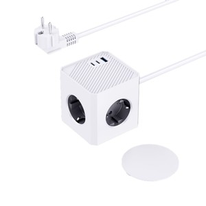 Multiprise populaire Pologne Icam <span class=keywords><strong>Osam</strong></span> Prise EU 8 lignes Egygold avec charge rapide USB - Product Image 1