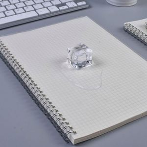 A6 A5 B5 80 Sheers Korean Planner PP Cover <b>Square</b> Student Office Custom Coil Gift <b>Notebook</b> with Custom Logo - Product Image 1