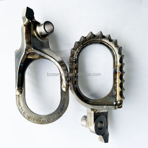 Repose-pieds en titane GR5 haute résistance soudé à la main pour Yamaha YZ 85 125 <span class=keywords><strong>YZF</strong></span> <span class=keywords><strong>250</strong></span> 450 - Product Image 2