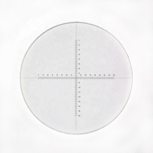 ไมโครสโคปแบบออปติคอลแบบเส้นตัด 942 DIV 0.1 มม. พร้อมไมโครมิเตอร์แบบตาเลนส์ 19 มม. 24 มม. พร้อมสไลด์แก้วสำหรับปรับเทียบสำหรับกล้องจุลทรรศน์สเตอริโอแบบชีวภาพ - Product Image 1