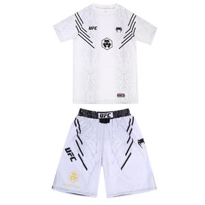 Tenue de combat Muay Thai respirante et à séchage rapide pour <span class=keywords><strong>femmes</strong></span> et enfants – Ensemble d'entraînement de combat transfrontalier pour arts martiaux - Product Image 2