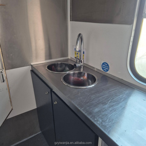 Camion de vente ambulante de hot-dogs de qualité supérieure, standard américain, pour cuisine de rue, camion de restauration rapide, chariot alimentaire mobile à vendre - Product Image 5