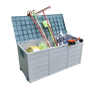 VERTAK Outdoor Garden <strong>Waterproof</strong> Hand Tool Large <strong>Storage</strong> Plastic <strong>Box</strong> With Wheels and Handle - Product Image 1