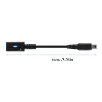 Câble de charge rapide PD Type-C pour contrôleur NDSi 3DS LL avec indicateur LED, adaptateur de charge USB C pour console de jeu 3DS