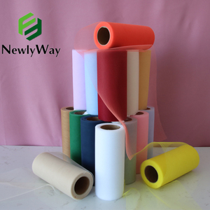 Mới Chất Lượng Cao Bán Buôn 100 Yards 100% Polyester Mềm Sheer Tutu Trang Trí Wedding Spool <span class=keywords><strong>Tulle</strong></span> Lưới Rolls Vải Cho Váy - Product Image 3