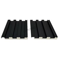 Installation facile Panneau EPS Panneaux sandwich isolés décoratifs en mousse murale pour remplacer le panneau sandwich Xps pour chambre froide murale