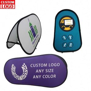 Letrero Horizontal Tipo A, Banner Pop-Up para Exteriores, Exhibición, Eventos, Publicidad, Soporte con Logotipo Personalizado Impreso - Product Image 1
