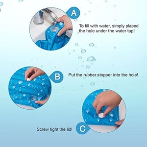 Tappetino Refrigerante Nibao per Cani, Cuscinetto Freddo, Impacco di Ghiaccio, Tappetino in Gel Rinfrescante - Product Image 6