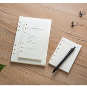Lose Blätter A5 Papier, Kariert Blanko Liniert Gepunktet Notizbuch-Einlagen, B5 A6 A7 A4 Notizbuch-Refill