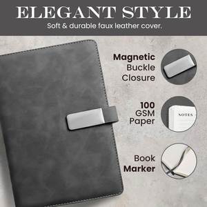 Wholesale Cheap Imitation Leather Souvenir Gift <b>Notepad</b> with Custom LOGO <b>A5</b> <b>Notepad</b> Metal Buckle Notebook with Custom LOGO - Product Image 2