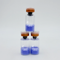 Poudre lyophilisée de peptide de cuivre bleu, anti-âge, réparation de la barrière cutanée, 5 ml pour le visage, CU50/CU100, fabricant d'origine, OEM ODM