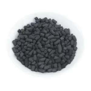 Poudre de charbon actif de haute qualité Charbon actif 6mm Colonne de charbon de noix de coco Charbon actif