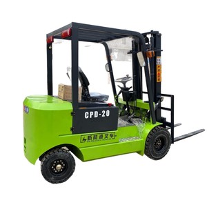 Heavy Duty Electric Forklift AC Motor Solid Tire Forklift for Construction - Product Image 1