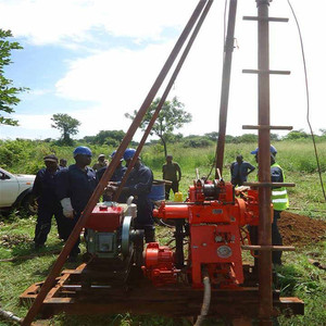 ราคาถูกเครื่องเจาะหลุมเจาะ SPT อุปกรณ์น้ำดีเจาะ Rig สำหรับการทดสอบดิน - Product Image 6