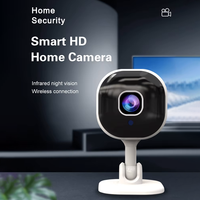 GBE-A3 Mini caméra domestique HD sans fil PTZ avec détection de mouvement à vision nocturne Audio bidirectionnel et sirène Moniteur pour bébé