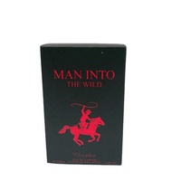 Parfum pour homme en vaporisateur de poche longue durée, noir pur, fabriqué en usine