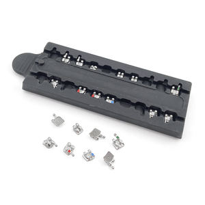 치아 교정 용 치과 도구 교정기 금속 브래킷 <span class=keywords><strong>MIM</strong></span> 모노 블록 로스 <span class=keywords><strong>MBT</strong></span> 022 018 후크 345 치과 액세서리 - Product Image 5