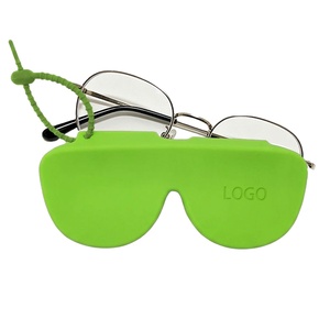 Silicone Waterproof Sunglasses <b>Case</b>, Soft Anti-Shock Eyewear Cover, Unisex Anti-Lost <b>Glasses</b> Bag with Lanyard - Product Image 1