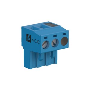 Barrera de Seguridad K-CJC Azul, Aislador Industrial de 2 Puertos para Sistemas Eléctricos - Product Image 1