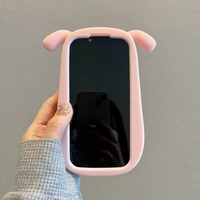 Casing ponsel kartun perempuan lucu penjualan langsung untuk iphone 14 pro casing belakang silikon