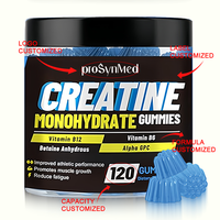 Créatine monohydrate en gommes, complément énergétique sans sucre, marque privée OEM, croissance musculaire naturelle, 5g, stimulant énergétique