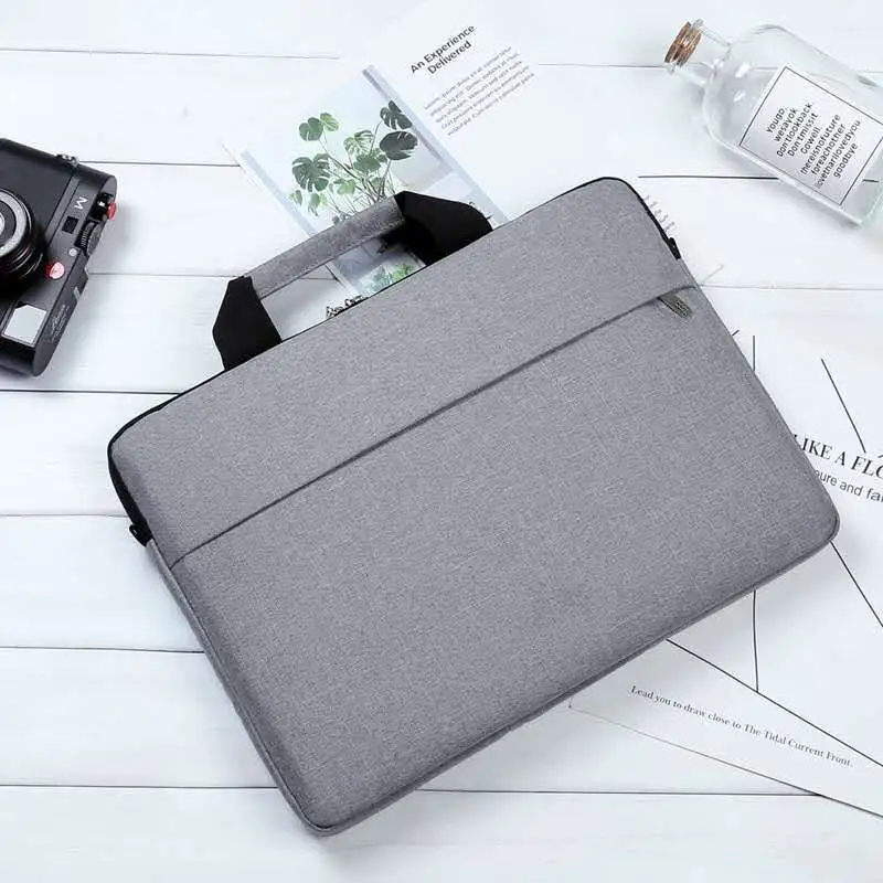 Koreanische Mode Candy Farbe Polyester Business Laptop Tasche Aktentasche Atmungs Stoßfest Laptop Hand Tasche